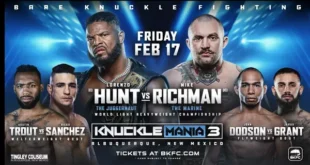 BKFC Knucklemania 3: Hunt vs. Richman 2023
