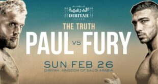 Jake Paul vs. Tommy Fury 2023