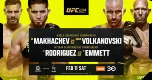 UFC 284: Makhachev vs. Volkanovski 2023