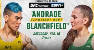 UFC Fight Night: Andrade vs. Blanchfield